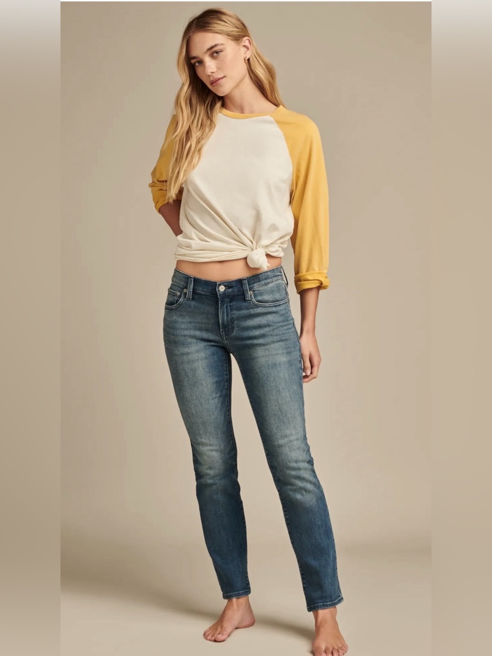 🆕Lucky Brand Sweet Straight Mid Rise in Gemini